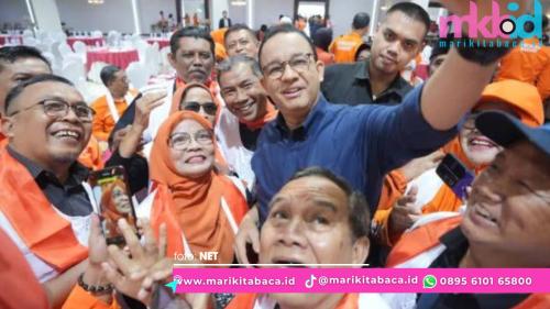 Gambar Anies Bersuara, Anies Nyindir