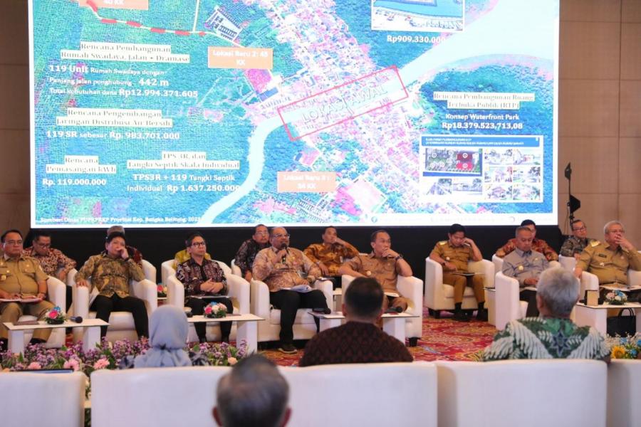 Benahi Kampung Nelayan, Pj Gubernur Safrizal Sampaikan PSU Terintegrasi Plus
