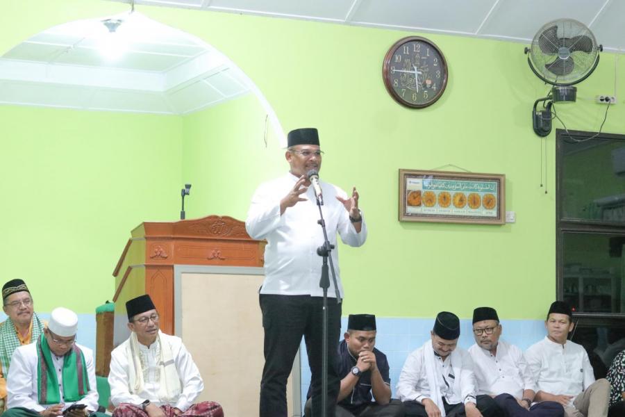 Hadiri Safari Ramadan di Beltim, Pj Gubernur Safrizal Sampaikan Beberapa Hal Penting
