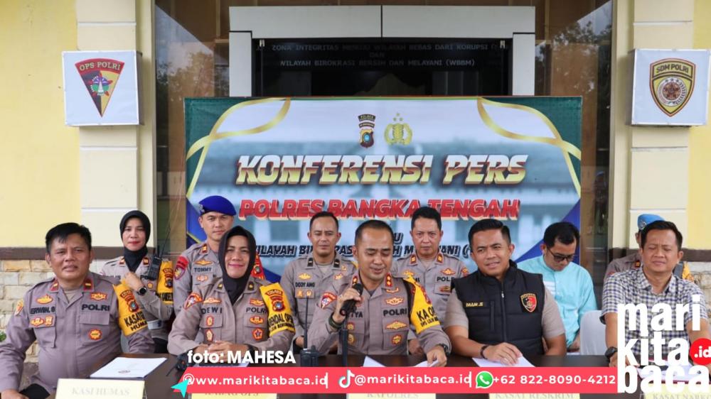 Hampir Setahun Polres Bateng Berhasil Mengungkap Ratusan Kasus