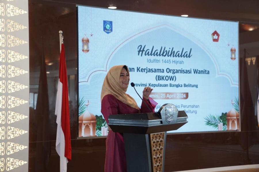 Harapan Safriati Safrizal, Halalbihalal BKOW Jadi Ajang Pererat Komunikasi untuk Kerja Sama