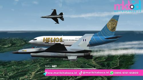 Gambar Helios 522, Pesawat "Hantu" tanpa Pilot Berisi 121 Mayat