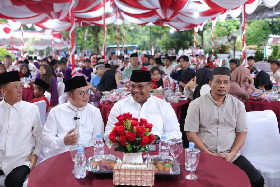 Kebersamaan dan Solidaritas, Kunci Utama Safari Ramadhan Pj Gubernur di Bangka Selatan