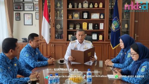 Gambar Liciknya Kepala Daerah Menikmati Bunga Bank dengan Bahagia