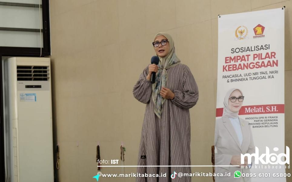 Melati Perkuat Empat Pilar Kebangsaan di Majelis Taklim