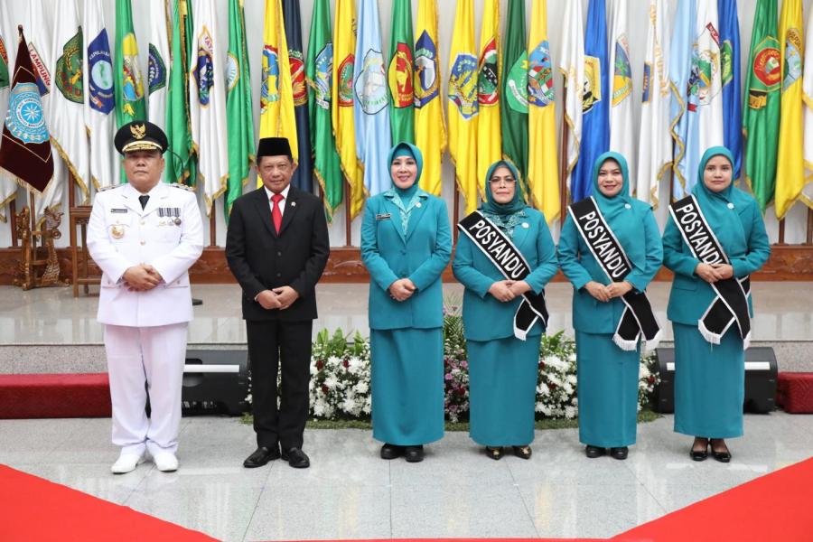 Penjabat Ketua Pembina Posyandu Provinsi Kep. Babel Resmi Dilantik