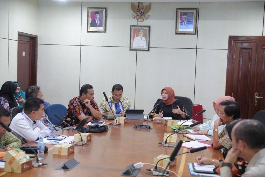 Percepat Target Penurunan Stunting di Babel, Pj Ketua TP PKK Pimpin Rapat Koordinasi dengan Perangkat Daerah