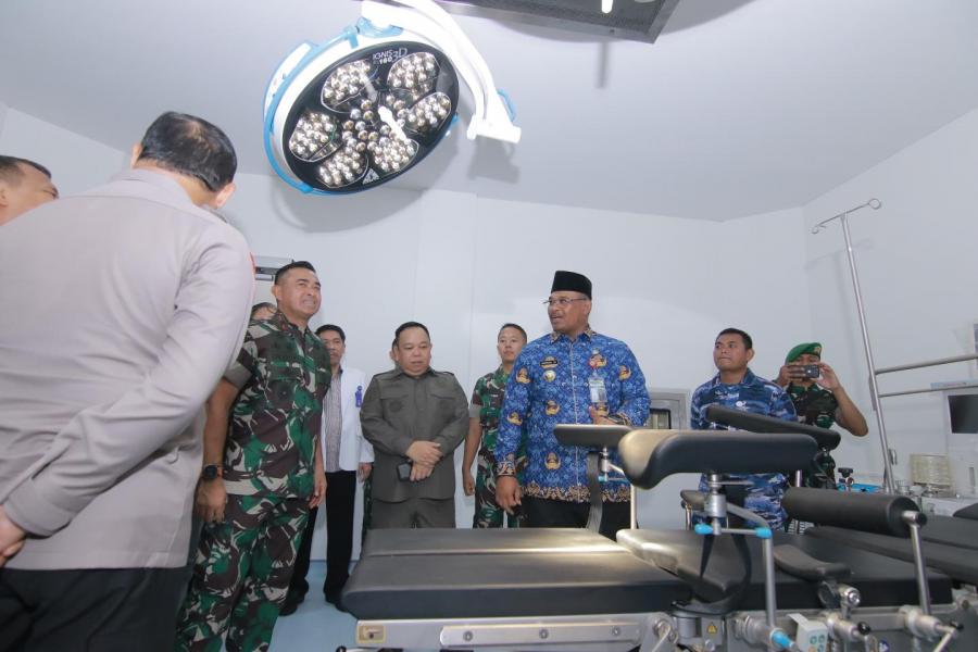 Pj Gubernur Safrizal Hadiri Peresmian Rumah Sakit Batin Tikal Pangkalpinang