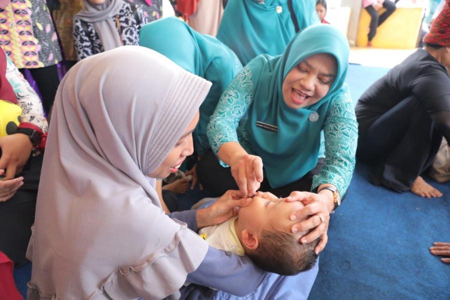 Pj Ketua TP PKK Sosialisasikan Stunting dan Pastikan Pelayanan Posyandu Berjalan Baik
