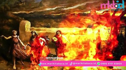 Gambar Sodom Gomora, Satu Laknat Dua Agama